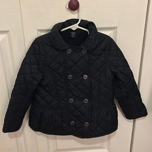 Gap Quilted Girls Jacket Fleece Lined